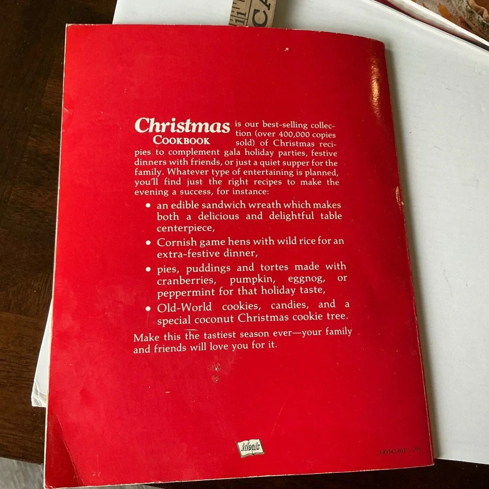 Ideals Vintage Cookbook Lot Christmas Candy Magical Endings Retro Recipes 3pc